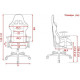 DXRacer P Series Black/Red (GC-P132-NR-F2-NVF)