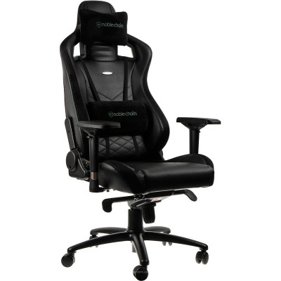 Noblechairs Epic PU leather black/green (GAGC-074)