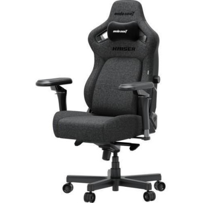 Anda Seat Kaiser 4 V2 XL Fabric Dark Gray (AD12YDDC-XLL-20-GB-CF-03)