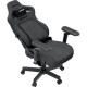 Anda Seat Kaiser 4 V2 XL Fabric Dark Gray (AD12YDDC-XLL-20-GB-CF-03)