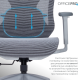 OfficePro Atlas Gray/Dark Gray (OC630-G-DG-DG)