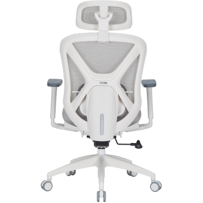 OfficePro Atlas White/Light Gray (OC630-W-LG-LG)