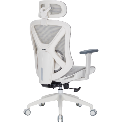 OfficePro Atlas White/Light Gray (OC630-W-LG-LG)