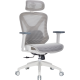 OfficePro Atlas White/Light Gray (OC630-W-LG-LG)