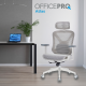 OfficePro Atlas White/Light Gray (OC630-W-LG-LG)
