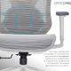 OfficePro Atlas White/Light Gray (OC630-W-LG-LG)