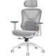 OfficePro Atlas White/Light Gray (OC630-W-LG-LG)
