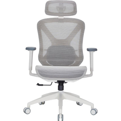 OfficePro Atlas White/Light Gray (OC630-W-LG-LG)