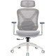 OfficePro Atlas White/Light Gray (OC630-W-LG-LG)
