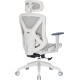 OfficePro Atlas White/Light Gray (OC630-W-LG-LG)