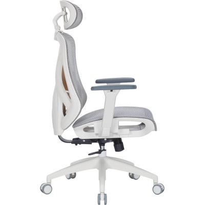 OfficePro Atlas White/Light Gray (OC630-W-LG-LG)
