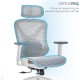 OfficePro Atlas White/Light Gray (OC630-W-LG-LG)