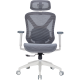OfficePro Atlas White/Dark Gray (OC630-W-DG-DG)