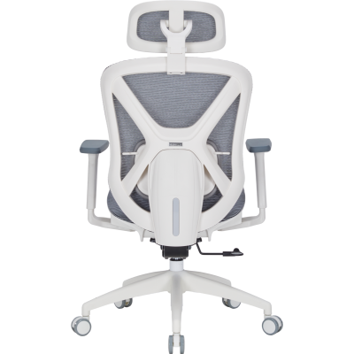 OfficePro Atlas White/Dark Gray (OC630-W-DG-DG)