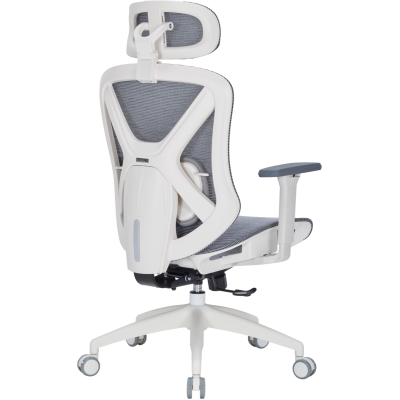 OfficePro Atlas White/Dark Gray (OC630-W-DG-DG)