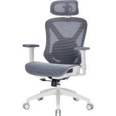 OfficePro Atlas White/Dark Gray (OC630-W-DG-DG)