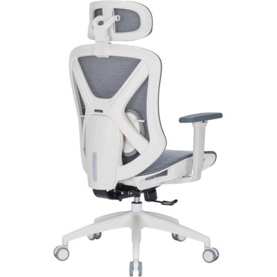 OfficePro Atlas White/Dark Gray (OC630-W-DG-DG)