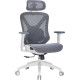 OfficePro Atlas White/Dark Gray (OC630-W-DG-DG)