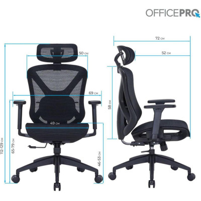 OfficePro Atlas Black (OC630-B-B-B)