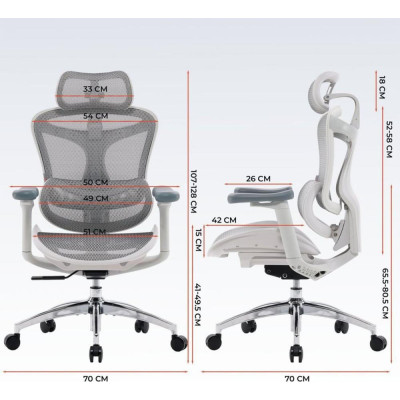 Sihoo Doro C300L Mesh White