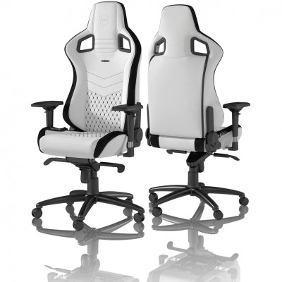Noblechairs Epic PU leather white/black (GAGC-085)