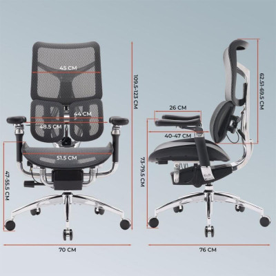 Sihoo Doro S300 Mesh Dark Gray