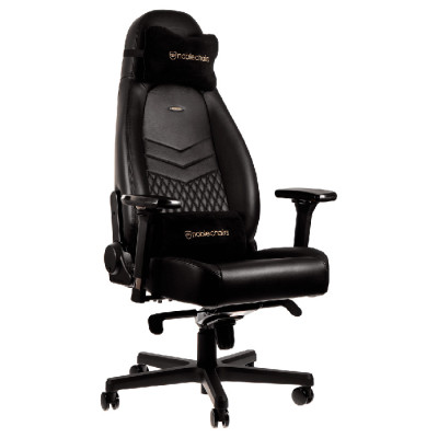 Noblechairs Icon real leather black (NBL-ICN-RL-BLA)
