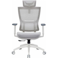 OfficePro Elegant OC660-W-LG-LG White/Light Gray