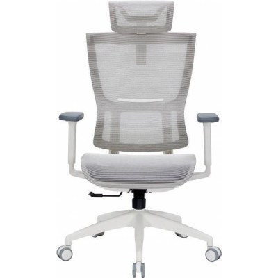 OfficePro Elegant OC660-W-LG-LG White/Light Gray