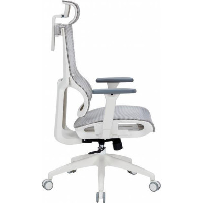 OfficePro Elegant OC660-W-LG-LG White/Light Gray