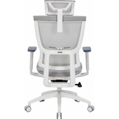 OfficePro Elegant OC660-W-LG-LG White/Light Gray