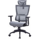 OfficePro Elegant OC660-B-DG-DG Black/Dark Gray