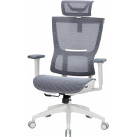 OfficePro Elegant OC660-W-DG-DG White/Dark Gray