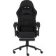 GT Racer X-2324 Fabric Black Suede