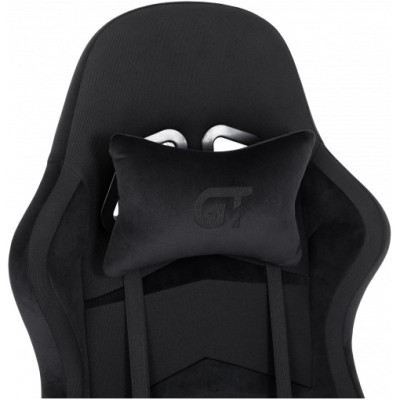 GT Racer X-2324 Fabric Black Suede