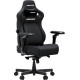 Anda Seat Kaiser 4 V2 XL Fabric Black (AD12YDDC-XLL-20-B-CF-03)