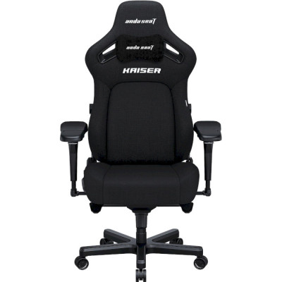 Anda Seat Kaiser 4 L Black Linen Fabric (AD12YDDC-L-20-B-CF)