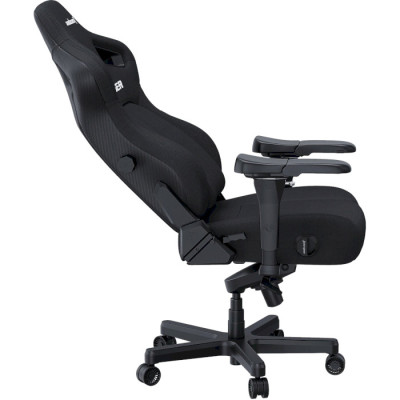 Anda Seat Kaiser 4 L Black Linen Fabric (AD12YDDC-L-20-B-CF)