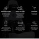 Anda Seat Kaiser 3 Pro XL Black Fabric (AD12YDC-XL-01-B-CF-B02)