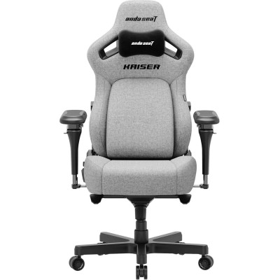 Anda Seat Kaiser 4 V2 XL Fabric Gray (AD12YDDC-XLL-20-G-CF-03)