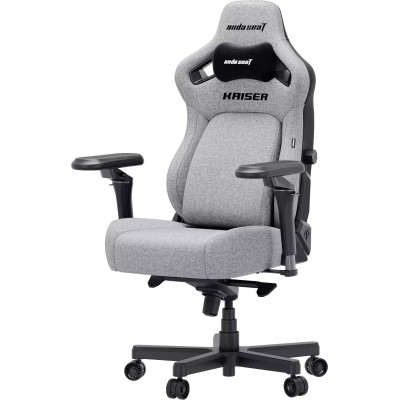 Anda Seat Kaiser 4 V2 XL Fabric Gray (AD12YDDC-XLL-20-G-CF-03)