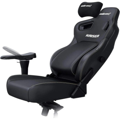 Anda Seat Kaiser 4 L Black PVC (AD12YDDC-L-20-B-PV/C)