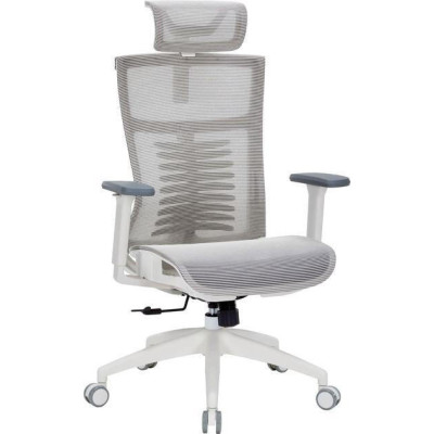 OfficePro Balance OC620-W-LG-LG White/Dark Gray