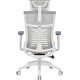 OfficePro Balance OC620-W-LG-LG White/Dark Gray