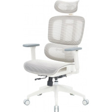 OfficePro Skyline OC680-W-LG-LG White/Light Gray