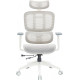 OfficePro Skyline OC680-W-LG-LG White/Light Gray