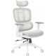OfficePro Skyline OC680-W-LG-LG White/Light Gray