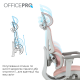 OfficePro Elite OC950GLP Gray/Light Pink