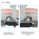 OfficePro Elite OC950GLP Gray/Light Pink