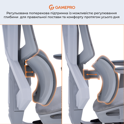 GAMEPRO EDGE GC820MG Grey